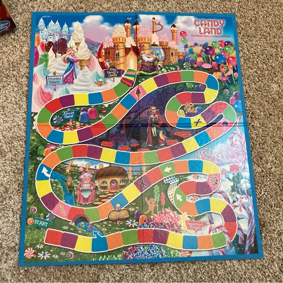 Toys Hasbro Candy Land Board Game For Kids Great Condition And